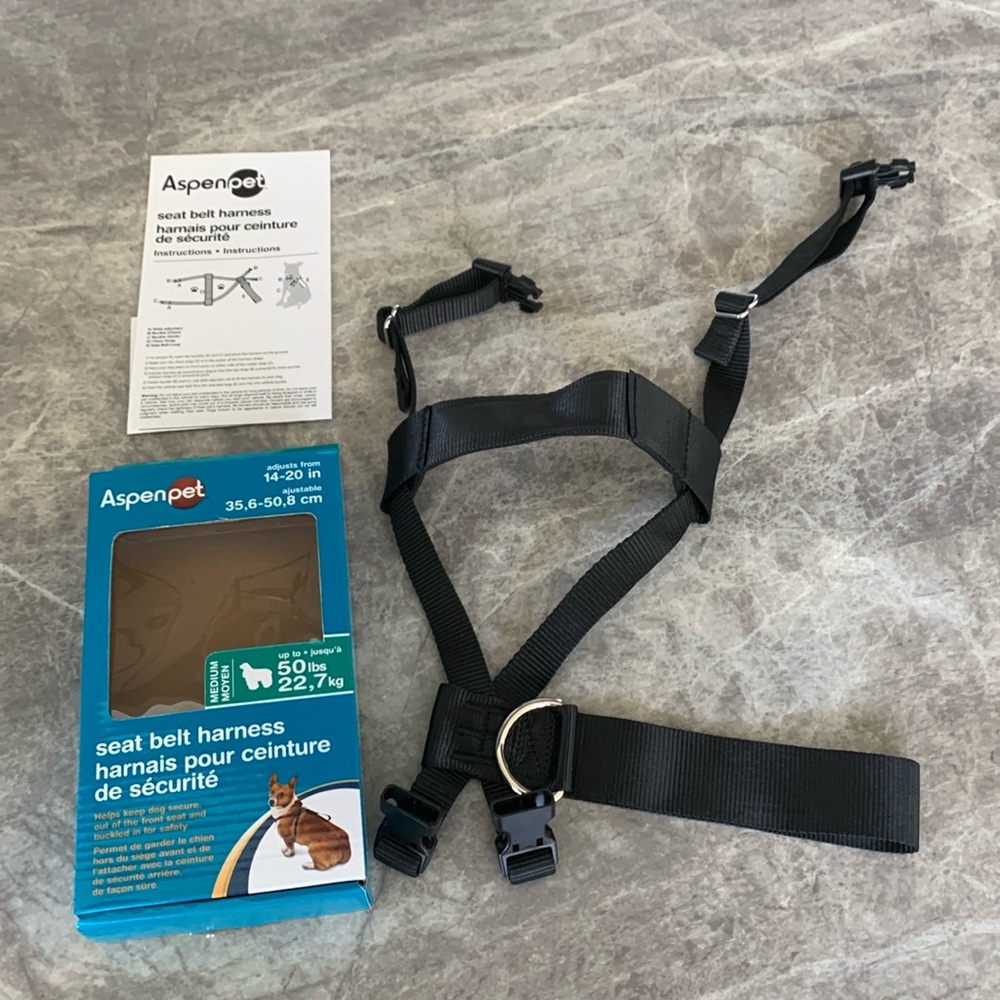Dog Seat Belt Harness
